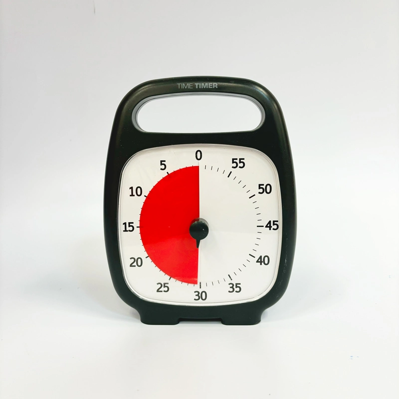 timer clock with visual for time management